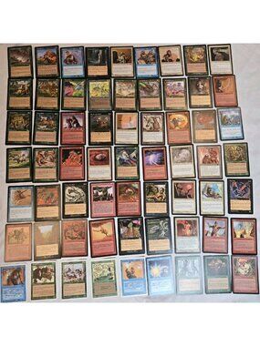 Magic the Gathering MTG Vintage Cards Lot Of 63 Cards